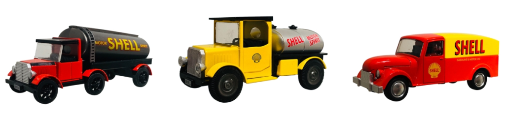 shell die cast cars